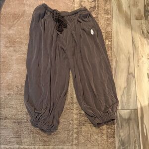 Free People brown harem pants